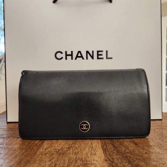 Chanel Vintage Leather CC Flap Wallet - Picture 7 of 15